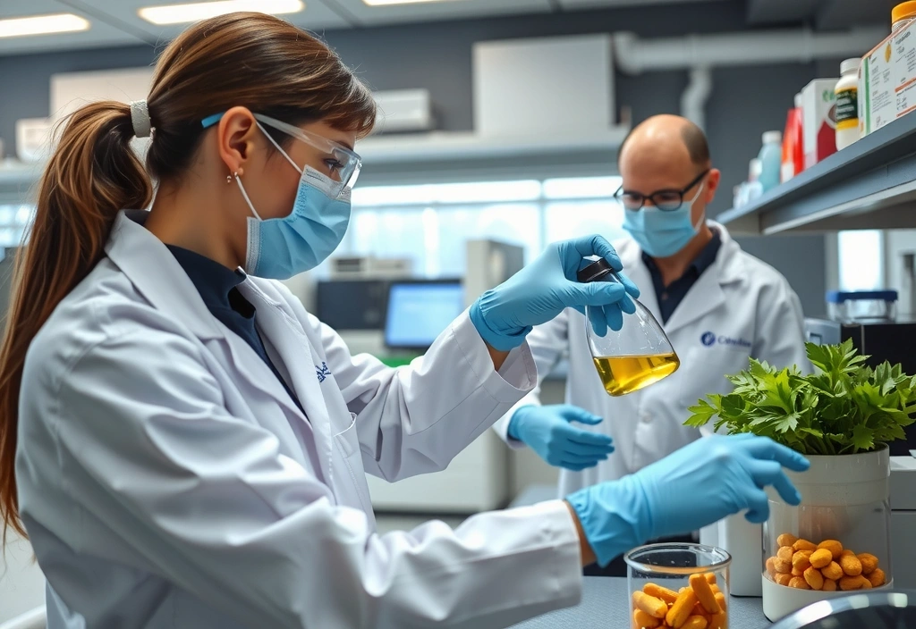 Laboratorio de control de calidad VitaSalud Natural